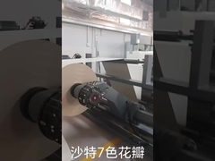 5 Kleurflexografische drukmachine met UV-IR-droger en verzendkosten