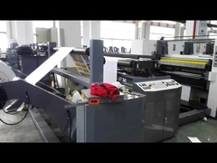 Gearing 1/8cp Zeskleurige rollen papier Wide Web Flexo Flexographic Printing Machine Press CE