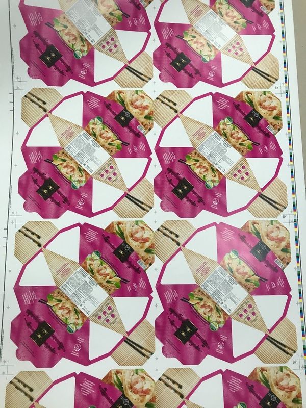 Paper Cup Bag Automatic Flexo Printing Machine met IR-drogen met hete lucht