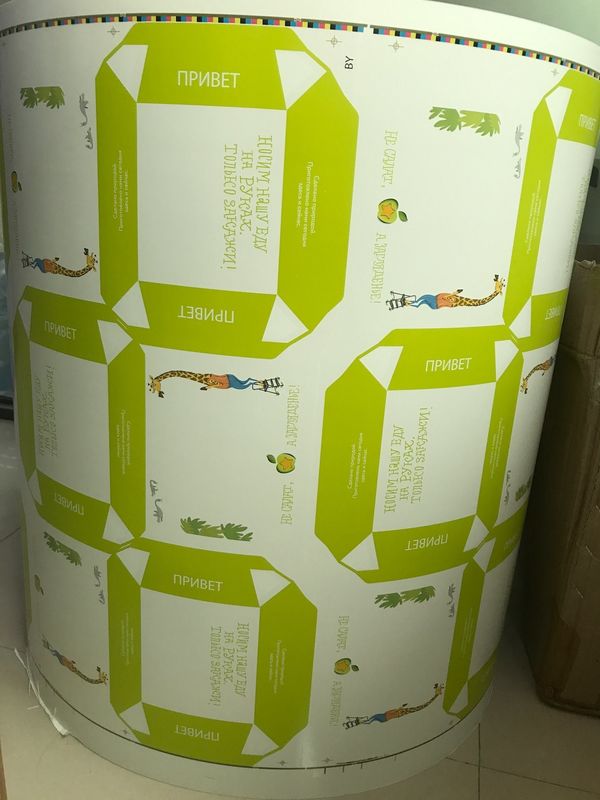 Paper Cup Bag Automatic Flexo Printing Machine met IR-drogen met hete lucht