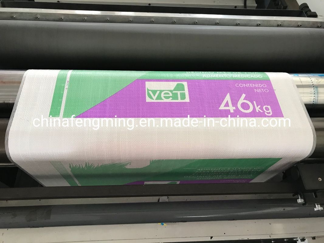 CE ISO9001 FM-serie Vierkleurige flexografische drukmachine 200m/min