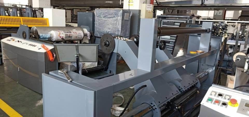 Flexoprinter/flexografische drukpers met 150 m/min druksnelheid en UV-IR-droger