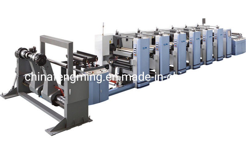 5 Kleurflexografische drukmachine met UV-IR-droger en verzendkosten