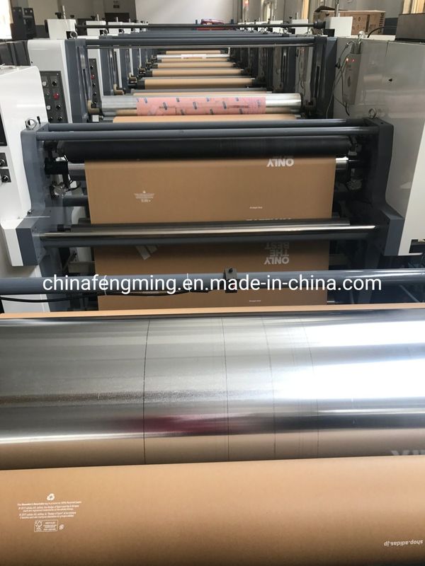 1/2/3/4/5/6 Kleurpapierdrukmachine Automatische graad Automatische en keramische aniloxroller