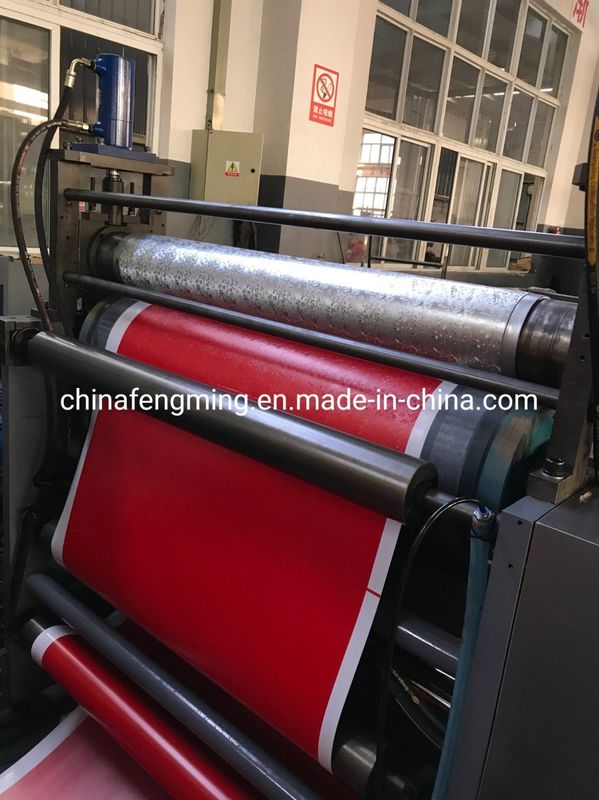 FM-B Multicolor Red Packet Printing Machine met inline embossing en embossing unit