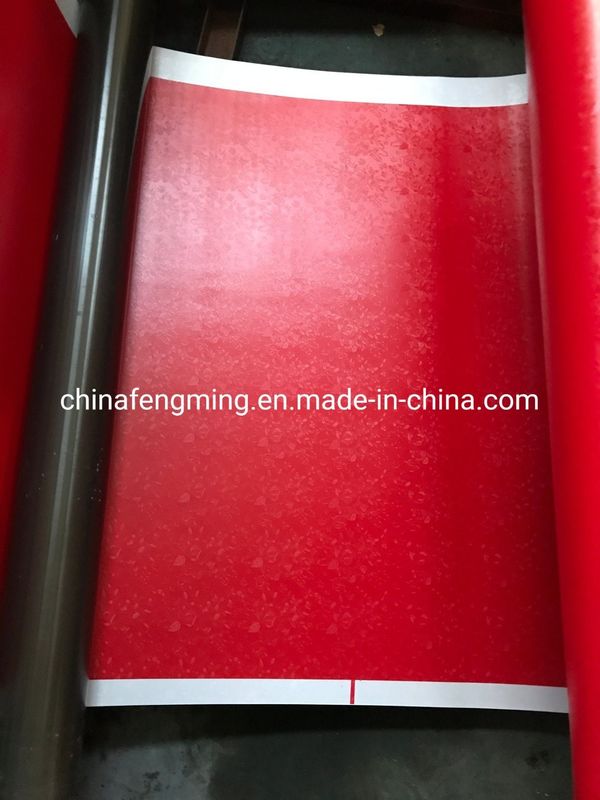 FM-B Multicolor Red Packet Printing Machine met inline embossing en embossing unit