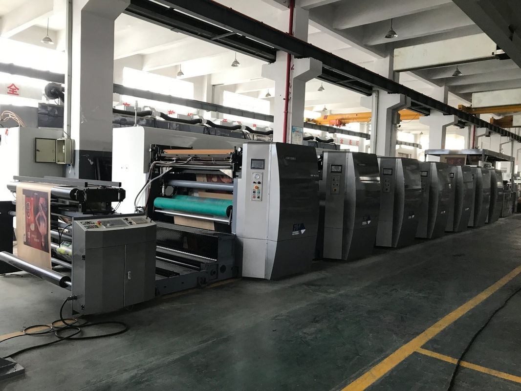 Watergebaseerde inktblaadje type High Speed Flexo Printing Machine voor 60-400GSM papier