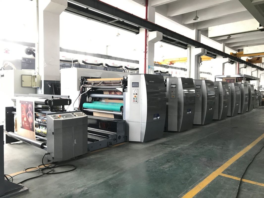 Watergebaseerde inktblaadje type High Speed Flexo Printing Machine voor 60-400GSM papier