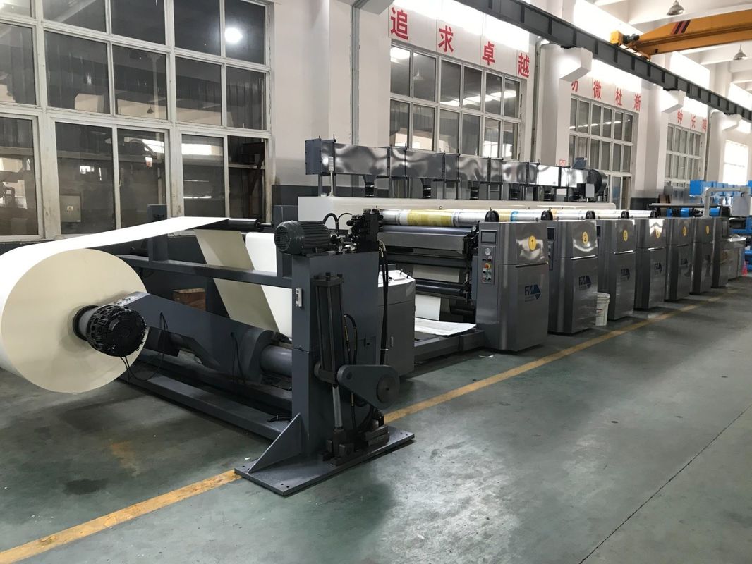 1370 mm Max. Webbreedte Flexografische drukmachine voor verpakking van papieren tassen