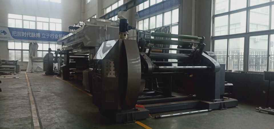 Warmlucht IR droogcomputerbesturing laminatiefilmmachine voor 1350 mm max. webbreedte