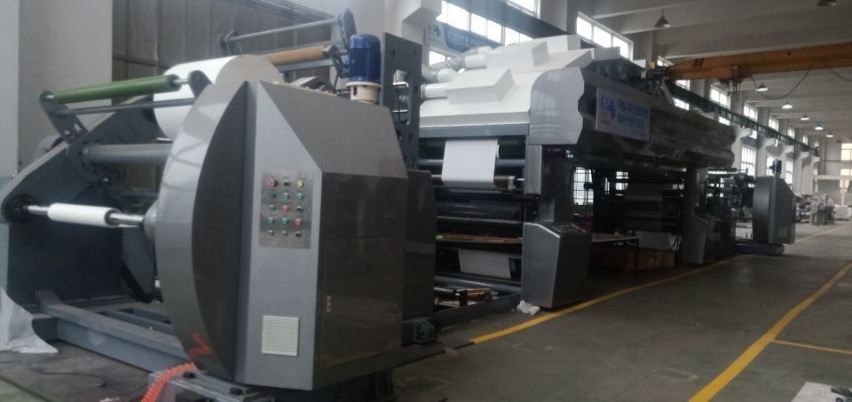 Warmlucht IR droog water gebaseerd geen plastic coating machine voor max. coating breedte 1350mm