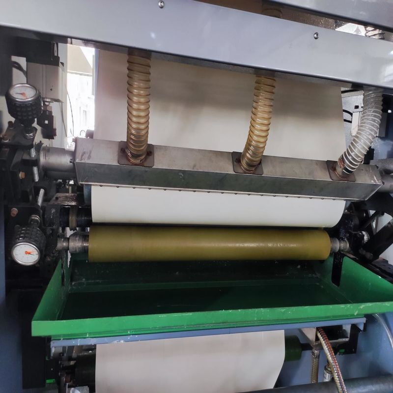 High Speed Wide Web Paper Cup Box Flexografische drukmachine met Air Doctor Coater