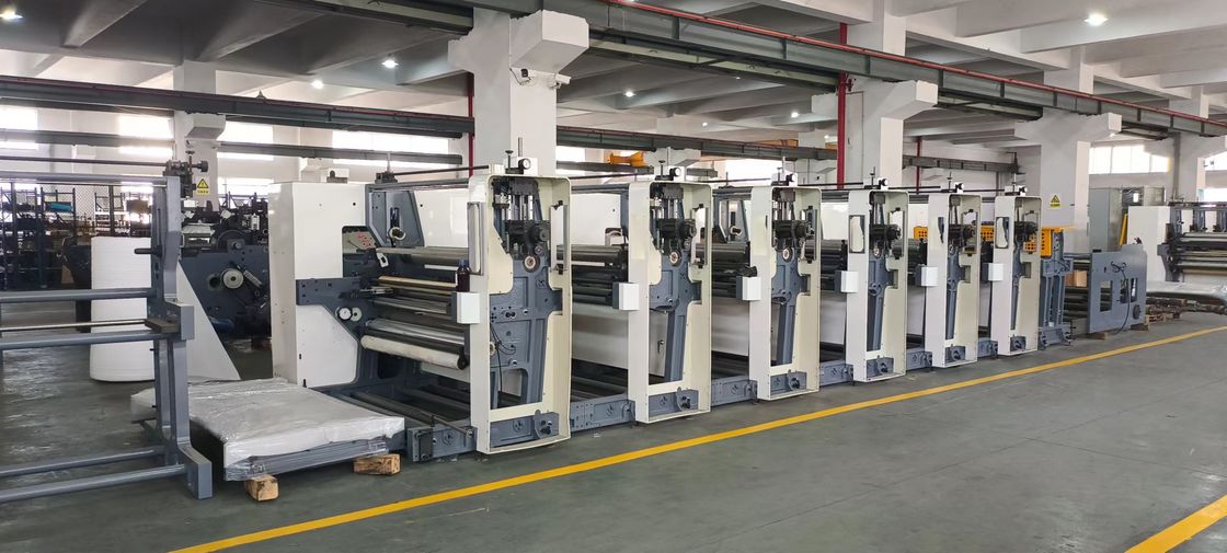 1/8cp Gearing Flexo Bag Printing Machine 150m/Min voor nauwkeurig en nauwkeurig drukken