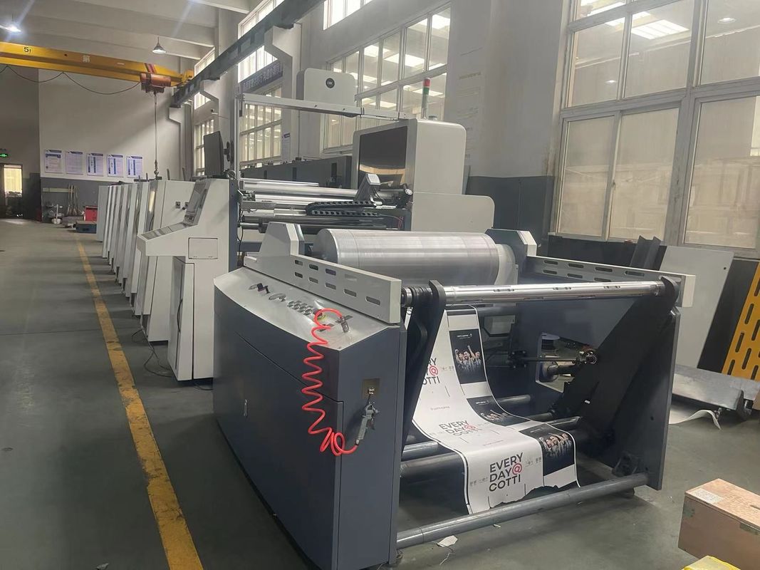 150m/min Automatische milieuvriendelijke verpakkingsflexografische drukmachine met eenheidstype