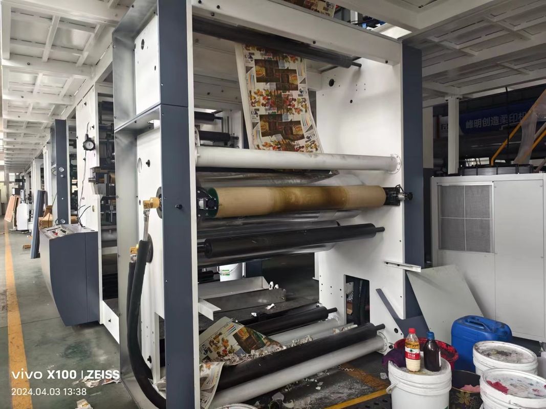 FM-TP1350 Warmgravure omgekeerde coatingsmachine voor automatische verpakkingspapierproductie