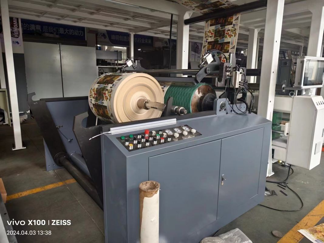 FM-TP1350 Warmluchtmachine zonder kunststofcoating voor automatische verpakkingspapierproductie