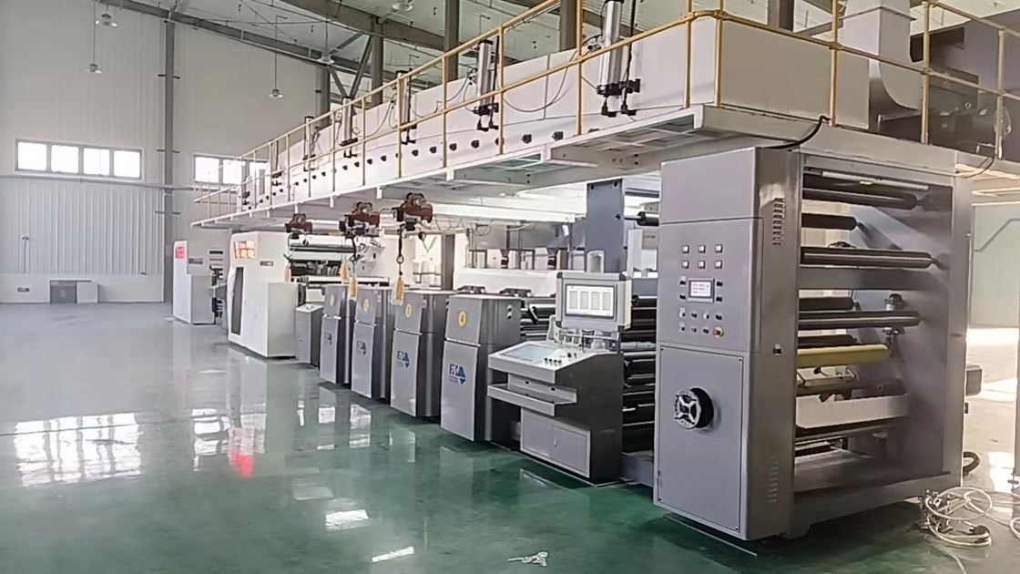 Max.Mechanische snelheid 150m/min Flexodrukmachine voor grote rewinders 1524 mm diameter