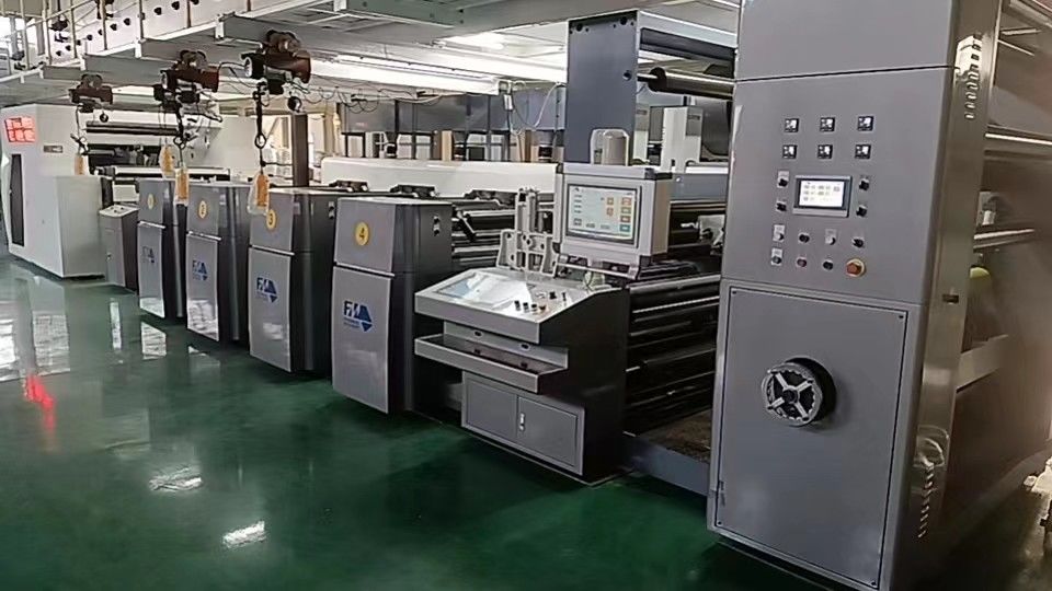 11kw hoofdmotorvermogen medisch pakket Frame Coating Flexo Printer voor B2B