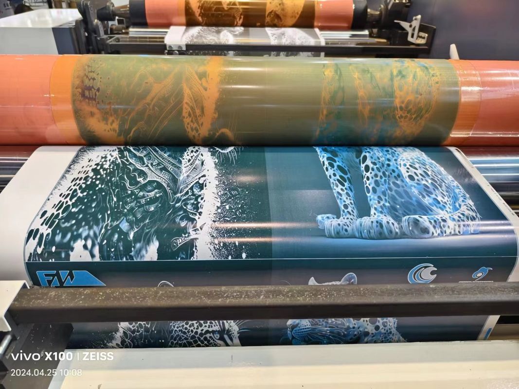 Kaaspapier Voedselverpakkingen Flexodrukmachine Prijs 4 kleuren