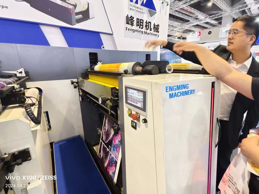 Handmatige plaatmontage-machine voor flexodrukmachine met mouw
