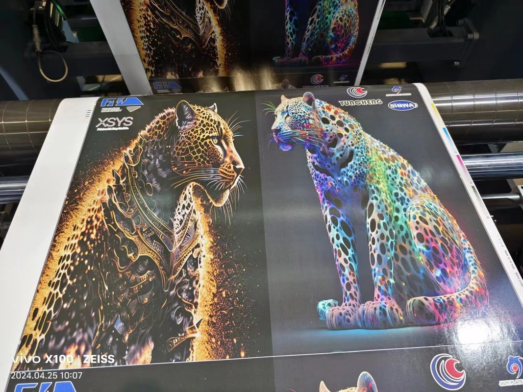 Kaaspapier Voedselverpakkingen Flexodrukmachine Prijs 4 kleuren