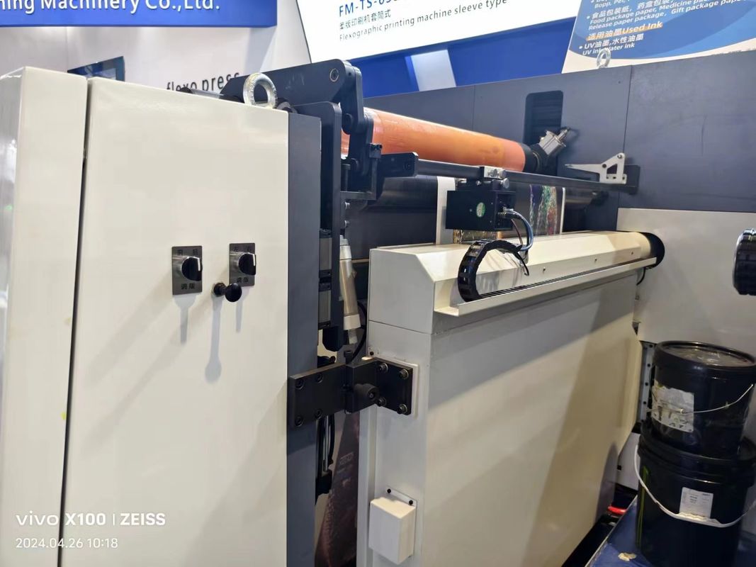 Flexodrukmachine met servo-aandrijving voor hogesnelheidsdruk