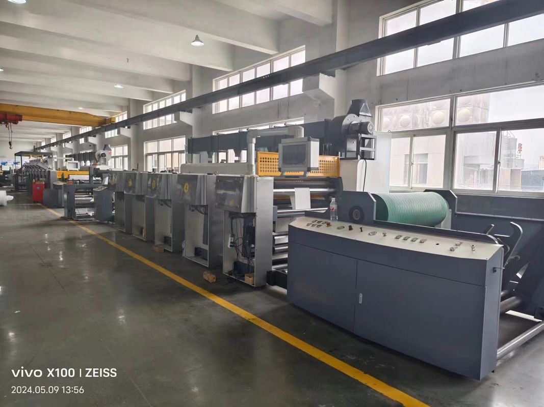 Flexodrukmachine met automatische registerstandsgeheugenfunctie