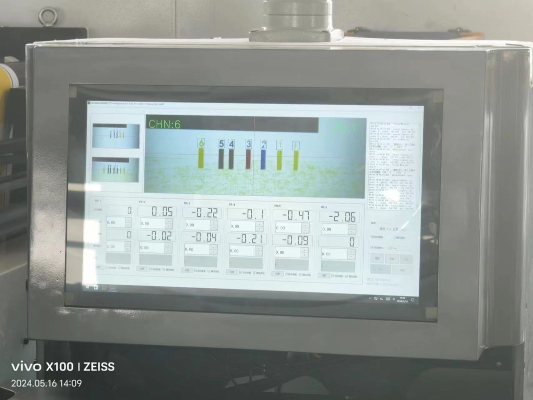Eenheid Type Twee 4 6 Kleurflexodrukker Flexografische etiketdrukmachine
