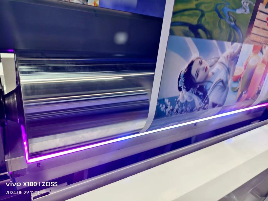Automatisch Wide Web 4 6 Kleur UV Drogen Plastic Pe Film Roll Flexo Printing Machine Prijs
