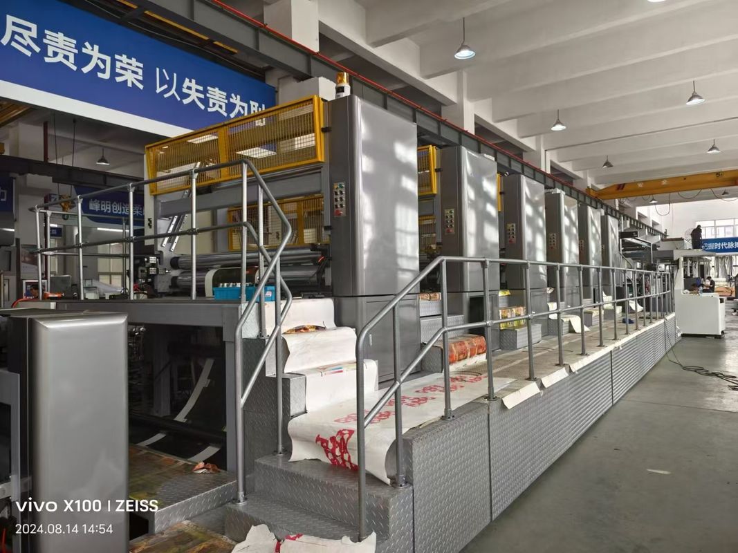 Maximale herhalingsdruklengte van 2500 mm voor geen drukplaat Type Flexo-drukmachine