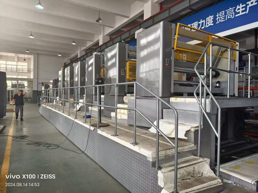 Maximale herhalingsdruklengte van 2500 mm voor geen drukplaat Type Flexo-drukmachine