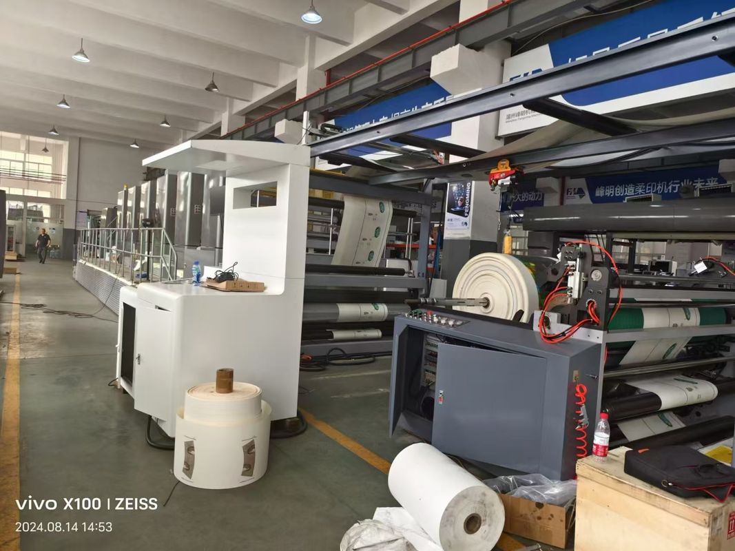 Maximale herhalingsdruklengte van 2500 mm voor geen drukplaat Type Flexo-drukmachine