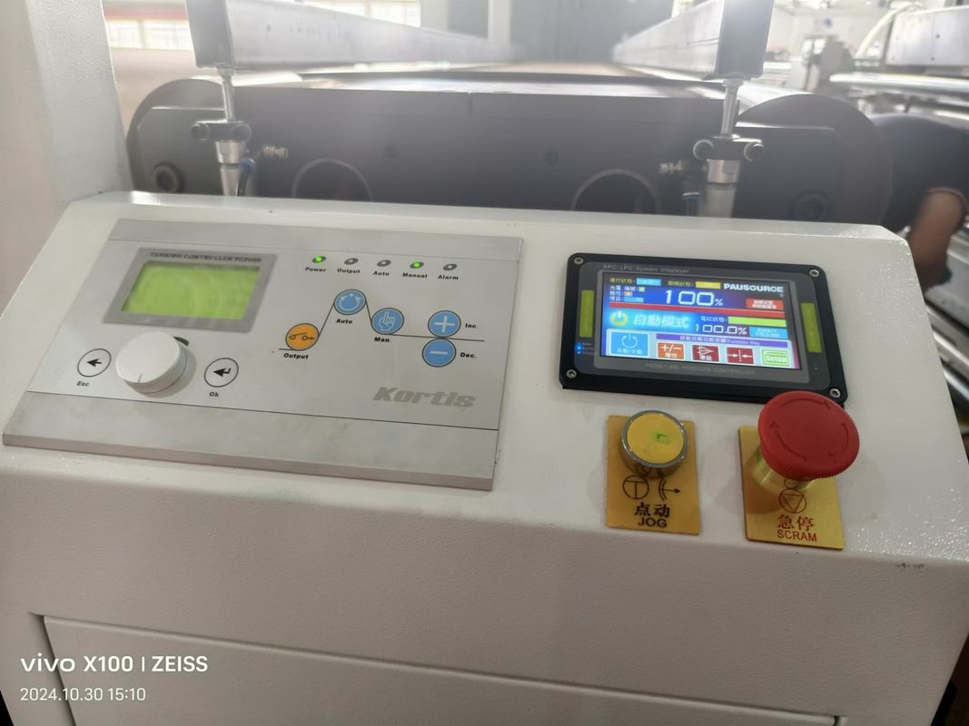 Gemakkelijk te bedienen cascaded flexo-drukmachine voor nauwkeurige kleurenregistratie