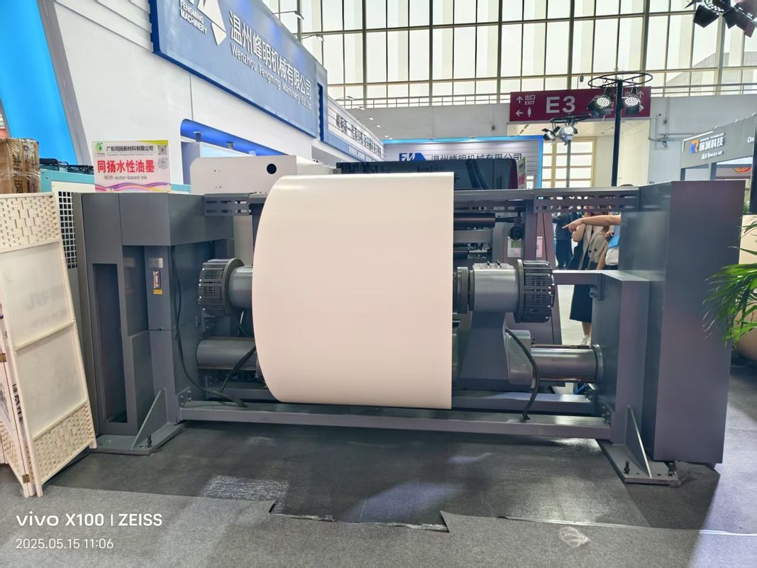 Stroomvoorziening 380V50Hz Kartonnen doos Flexo-drukmachine met snelheid 300 Mmin Perfect voor het drukken van flexibele verpakkingen