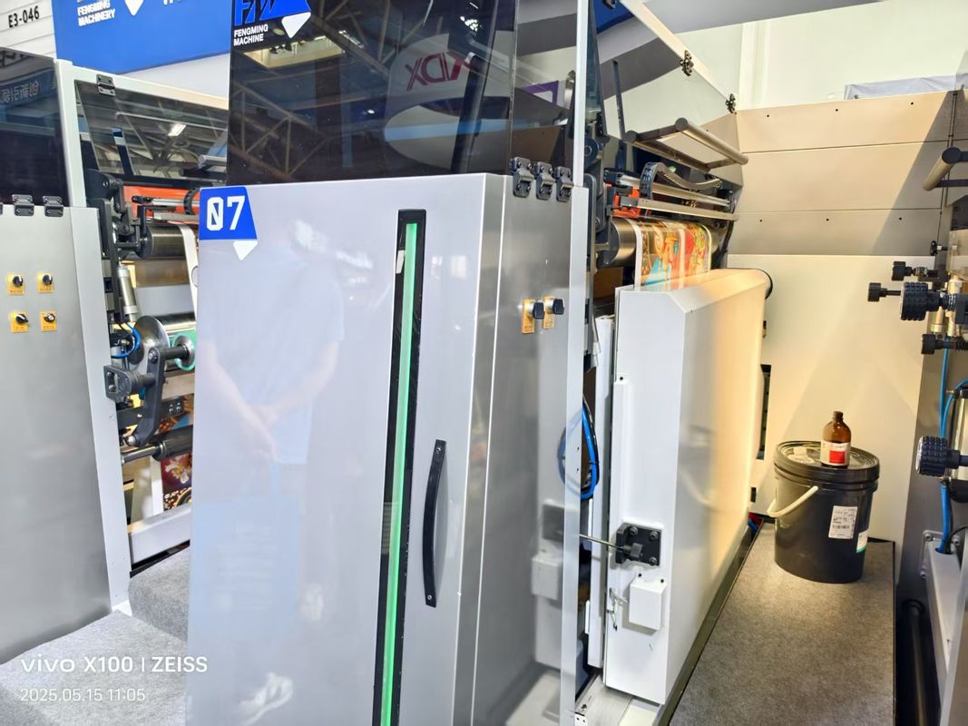 High Speed 8 Kleuren Flexografische Printers Flexo Grafische Drukmachine 8 Kleur Prijs