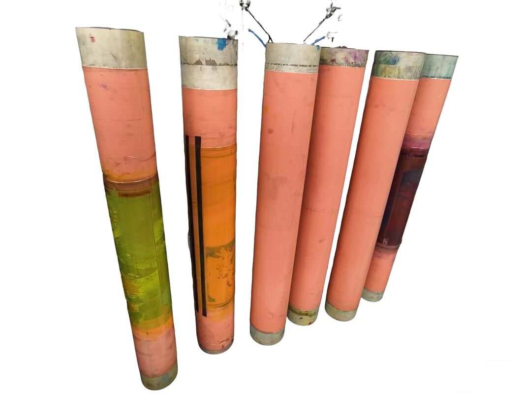 hoge lijnen anilox-rollenhuls drukvormrol flexodrukmachine papieren bekers drukmachine