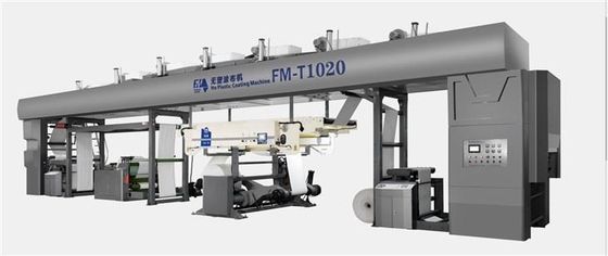 FM-T 1020 Geen kunststofcoatingsmachine voor nauwkeurige spanningsregeling