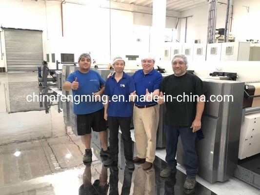 200m/min Druksnelheid Flexodrukmachine voor 8 kleuren Made in Fengming Machinery