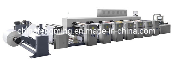 Aanpasbare KFC Mat Paper Servo Control Flexo Printing Machine voor snel en drukken