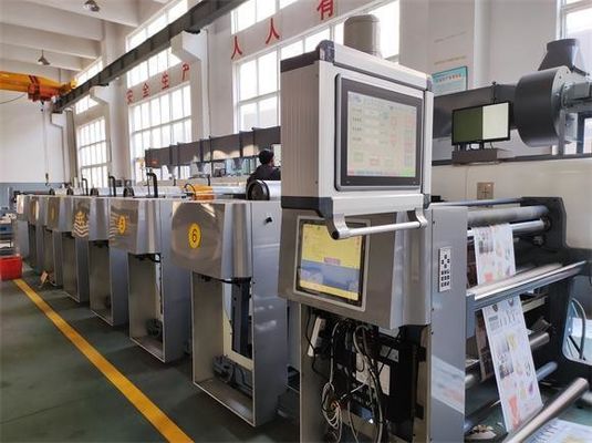4 Kleur Flexogolfkarton Volledig Automatisch Drukkartondoosmachine