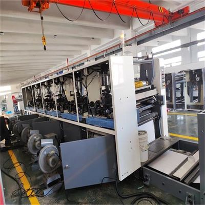 Op maat gemaakte aanvraag High Speed 6 Color Unit Type Flexo Printing Machine voor papierrol