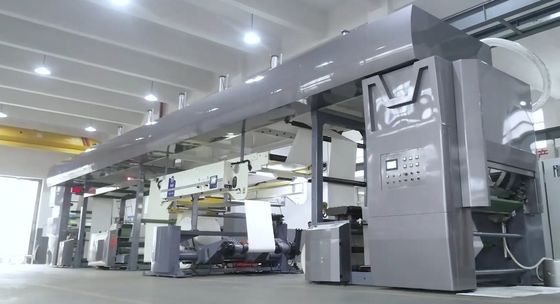 Geen Plastic Coating Paper Cup Bowl Making Machine Met Air Doctor Coater