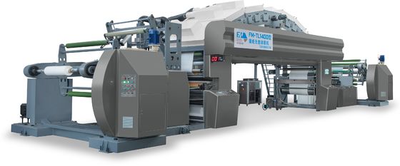 High Speed Non Stop Lap Joint Paper Coating Machine voor dun papier