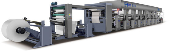 Voordrukmachine voor kartonnen karton