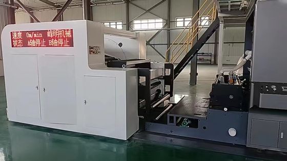Hoofdmotorvermogen 11kw Medisch pakket Frame Coating Flexo Printer voor meerkleurig drukwerk