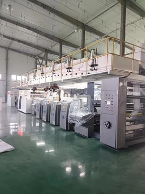Max.Mechanische snelheid 150m/min Flexodrukmachine voor grote rewinders 1524 mm diameter