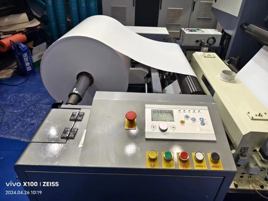 Kaaspapier Voedselverpakkingen Flexodrukmachine Prijs 4 kleuren