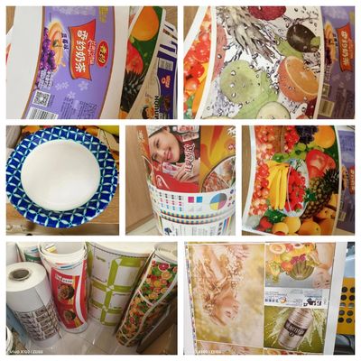 8 Kleuren Eetbaar Papier Pp N Niet-geweven Mylar Bag Cup Box Package Flexographic Printer Flexo Printing Machine Prijs