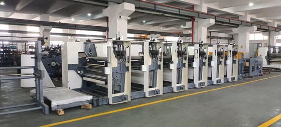 Automatische hogesnelheidspapierbekerprinter Pizza doos drukmachine Karton drukmachine